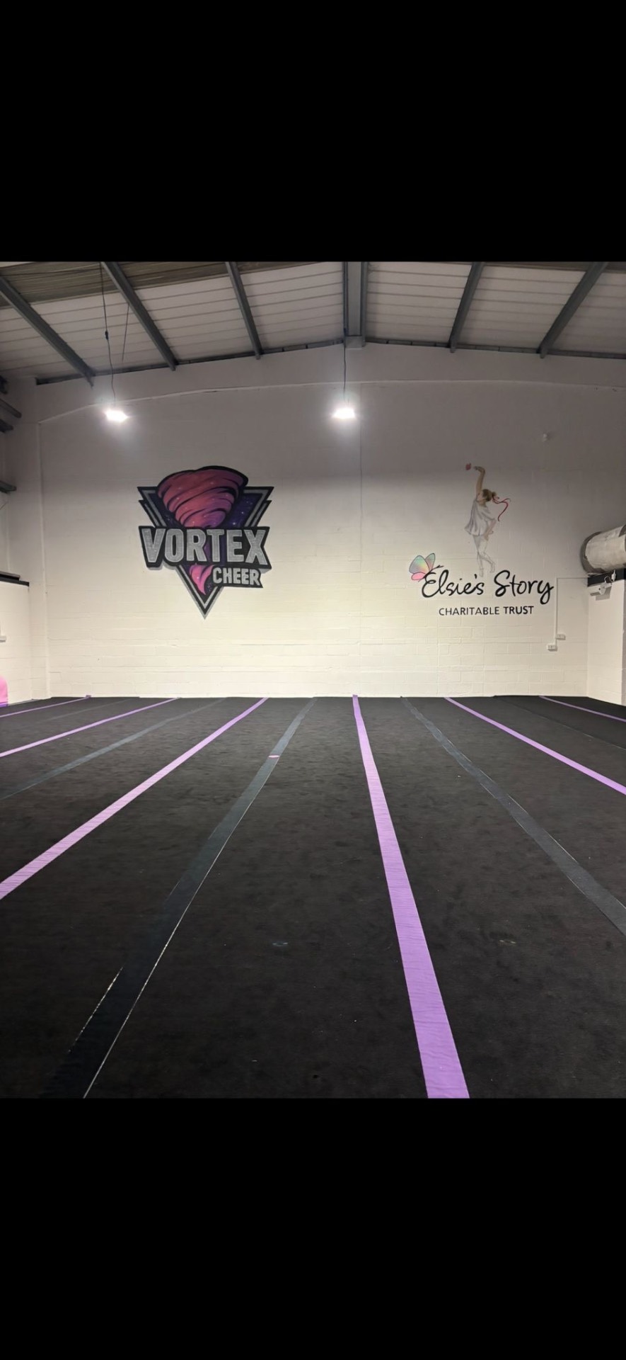 Vortex Cheer gym and training facility